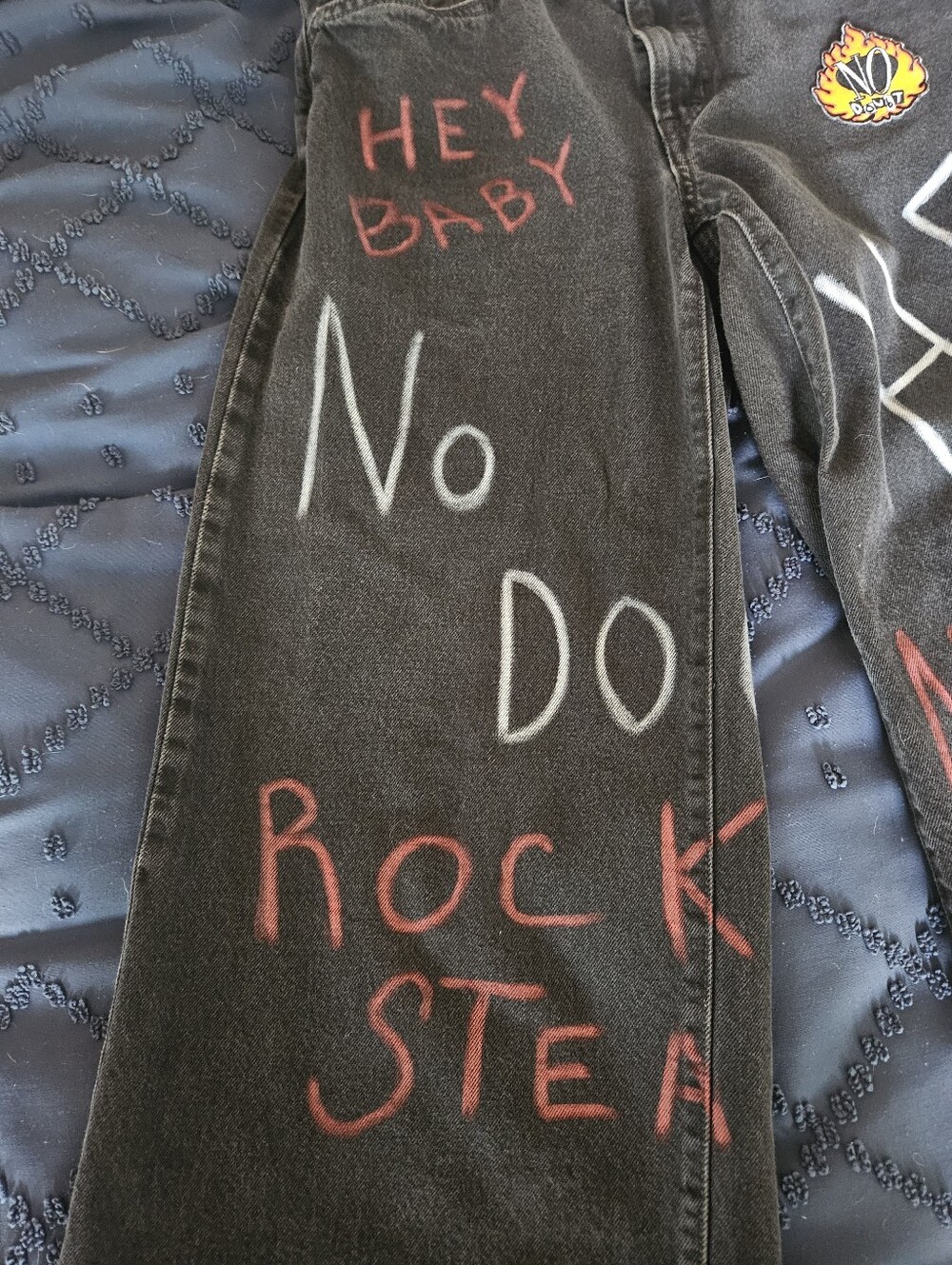NO DOUBT Custom Levis 30 🏁❣️ GWEN - Picture 2 of 9